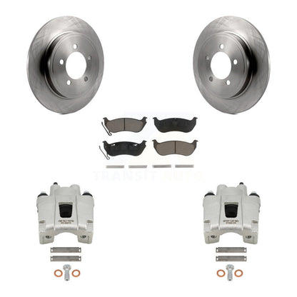 Rotors d'étrier de frein arrière et Kit de plaquettes en céramique pour Ford Explorer Sport Trac Mercur