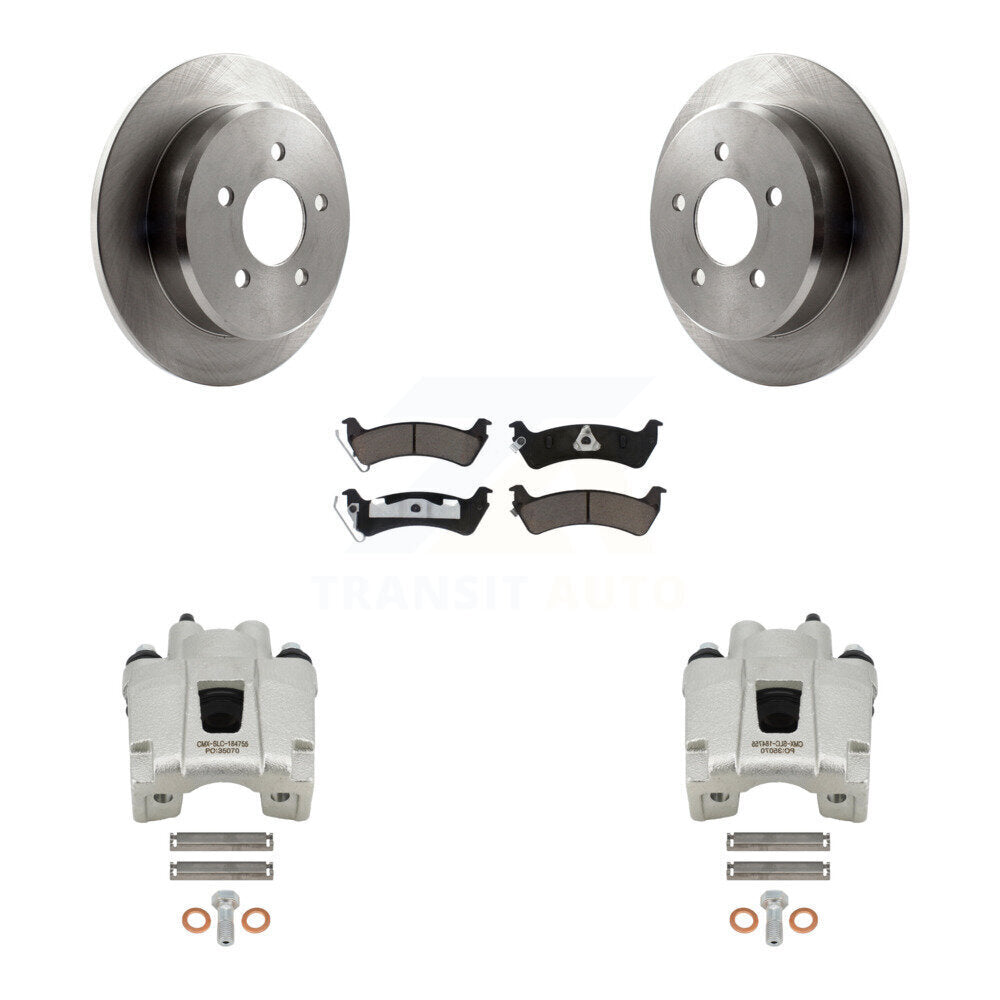 Rotors d'étrier de frein arrière et kit de plaquettes en céramique pour Ford Explorer 2001 à partir de 01 02