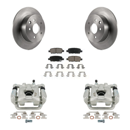 Kit de rotors d'étrier de frein à disque arrière et de plaquettes en céramique pour Nissan Altima Maxima