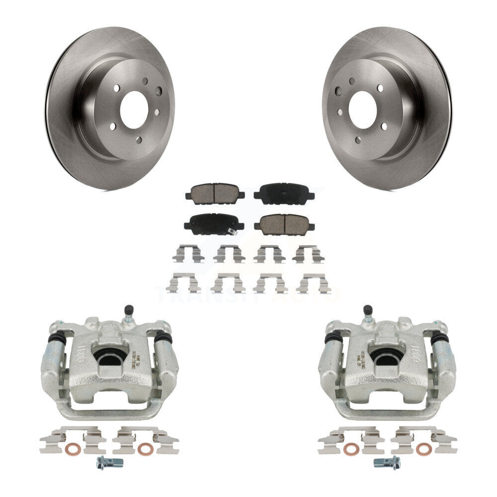 Kit de rotors d'étrier de frein à disque arrière et de plaquettes en céramique pour Nissan Maxima 2019 – 2022
