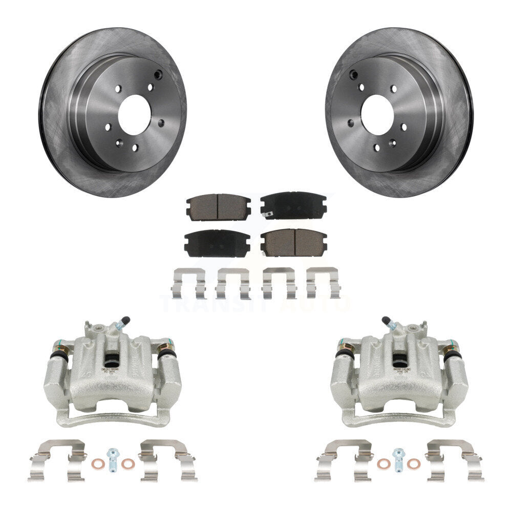 Kit de Rotor d'étrier de frein arrière et de plaquettes en céramique, pour Chevrolet Equinox Pontiac Torren