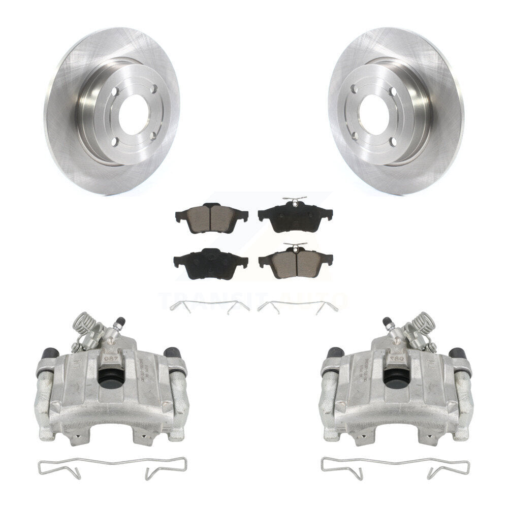 Rotors d'étrier de frein à disque arrière et kit de plaquettes en céramique pour Ford EcoSport FW 2018 – 2021