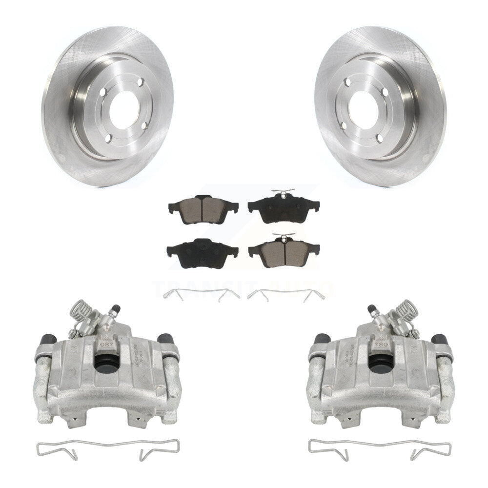 Rotors d'étrier de frein à disque arrière et kit de plaquettes en céramique pour Ford EcoSport AW 2018 – 2022