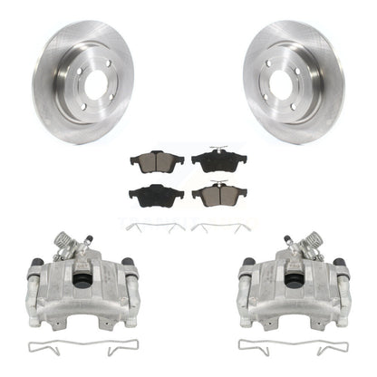 Rotors d'étrier de frein à disque arrière et kit de plaquettes en céramique pour Ford EcoSport AW 2018 – 2022