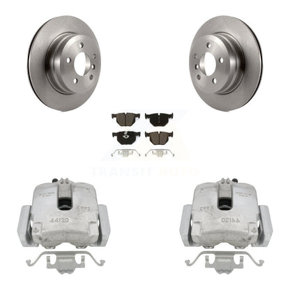 Kit de rotors d'étrier de frein à disque arrière et de plaquettes en céramique pour BMW X5 X6 KC8-100653C
