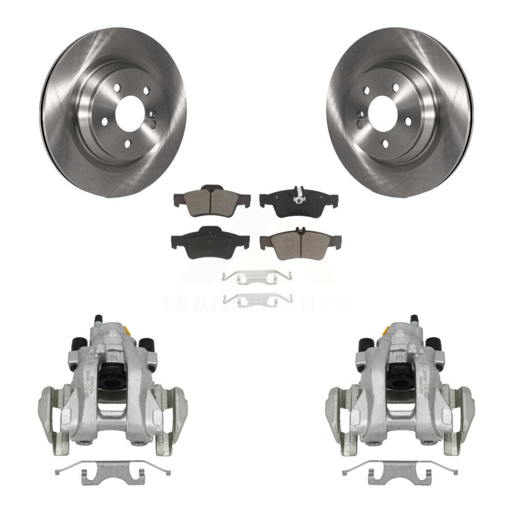 Kit de rotors d'étrier de frein à disque arrière et de plaquettes en céramique pour Mercedes-Benz S350