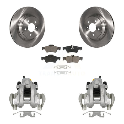 Kit de rotors d'étrier de frein à disque arrière et de plaquettes en céramique pour Mercedes-Benz S350