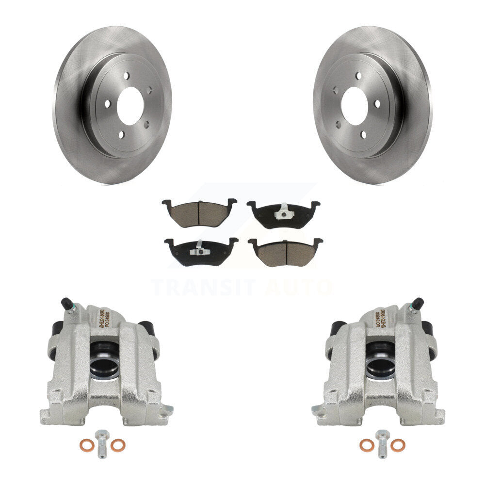 Rotor d'étrier de frein arrière et Kit de plaquettes en céramique, pour Ford Escape Mazda hommage Mercur
