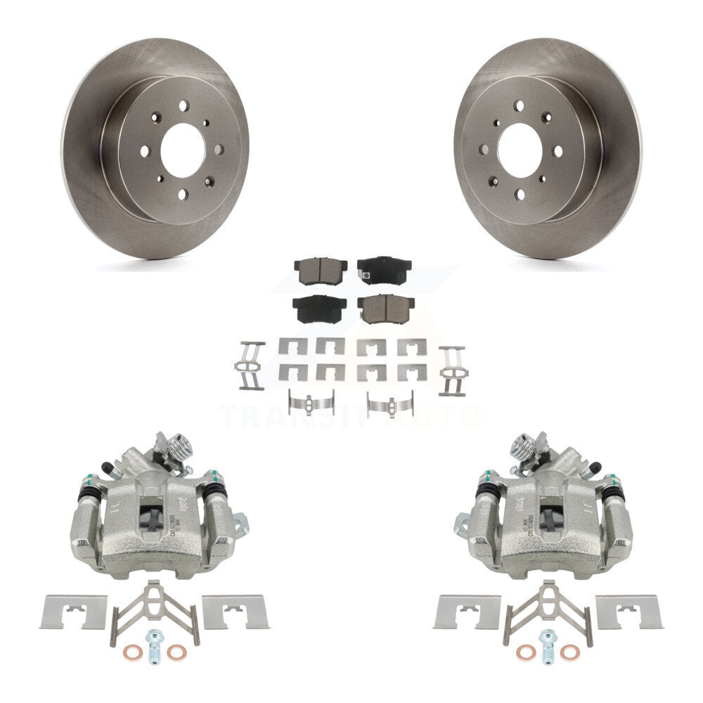 Kit de Rotors d'étrier de frein à disque arrière et de plaquettes en céramique pour Honda Civic Acura EL
