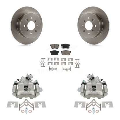 Kit de Rotors d'étrier de frein à disque arrière et de plaquettes en céramique pour Honda Civic Acura EL