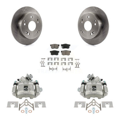Kit de Rotors d'étrier de frein à disque arrière et de plaquettes en céramique pour Honda Civic Acura RSX