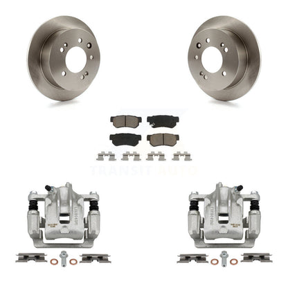 Kit de rotors d'étrier de frein à disque arrière et de plaquettes en céramique pour Hyundai Elantra