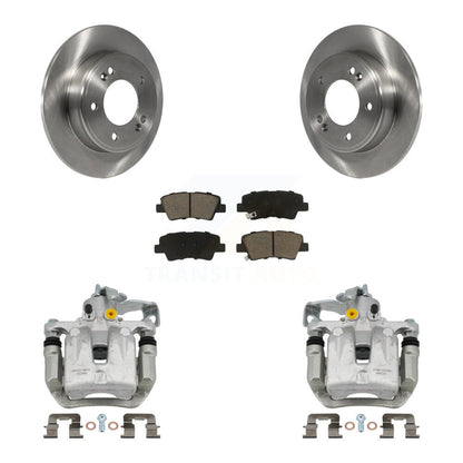 Rotors d'étrier de frein à disque arrière et Kit de plaquettes en céramique pour Hyundai Veloster Elantra G
