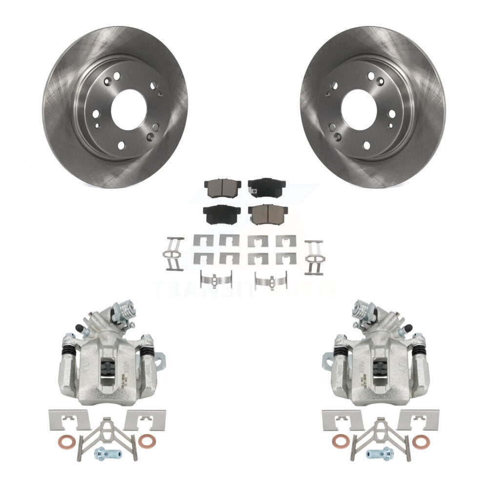 Rotors d'étrier de frein à disque arrière et Kit de plaquettes en céramique pour Honda Civic Acura CSX IL