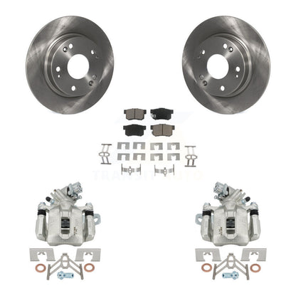 Rotors d'étrier de frein à disque arrière et Kit de plaquettes en céramique pour Honda Civic Acura CSX IL
