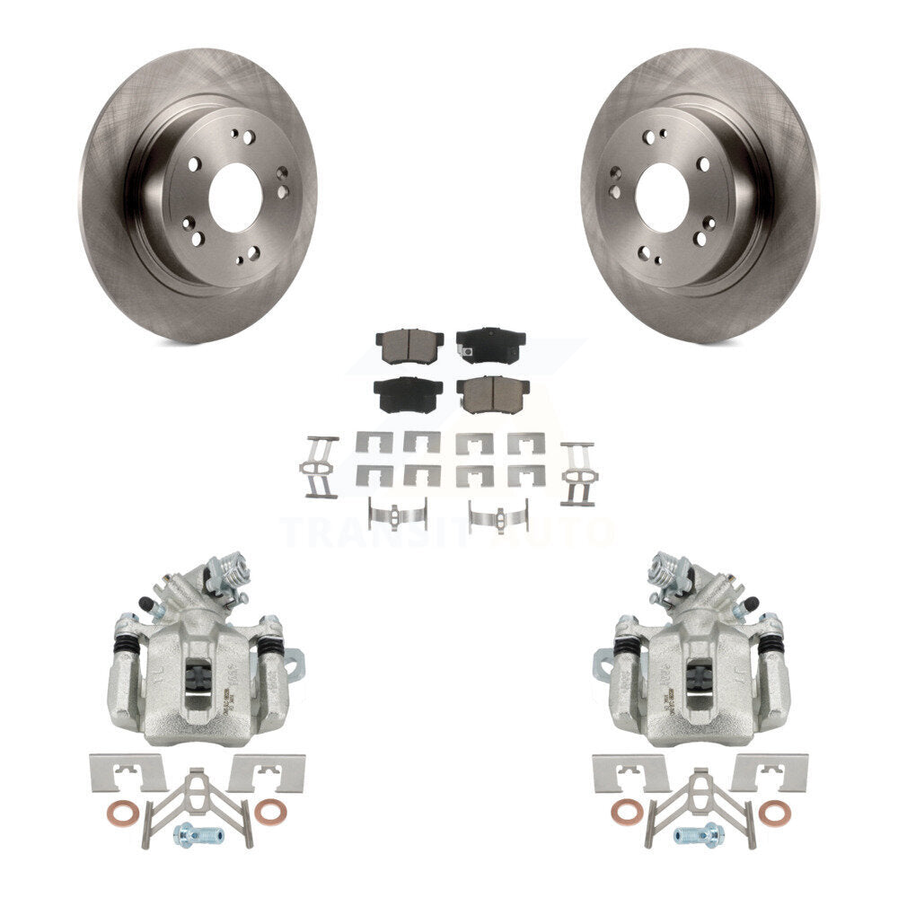 Kit de rotors d'étrier de frein à disque arrière et de plaquettes en céramique pour Acura ILX 2016 – 2018