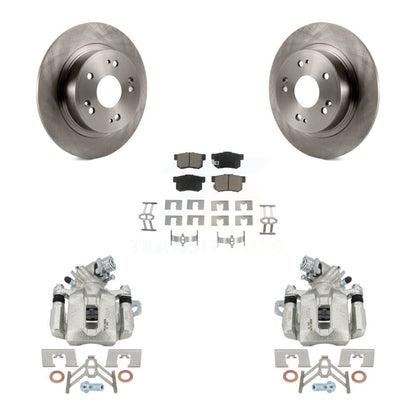 Kit de rotors d'étrier de frein à disque arrière et de plaquettes en céramique pour Acura ILX 2016 – 2018