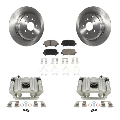 Kit de rotors d'étrier de frein à disque arrière et de plaquettes en céramique pour Acura MDX ZDX