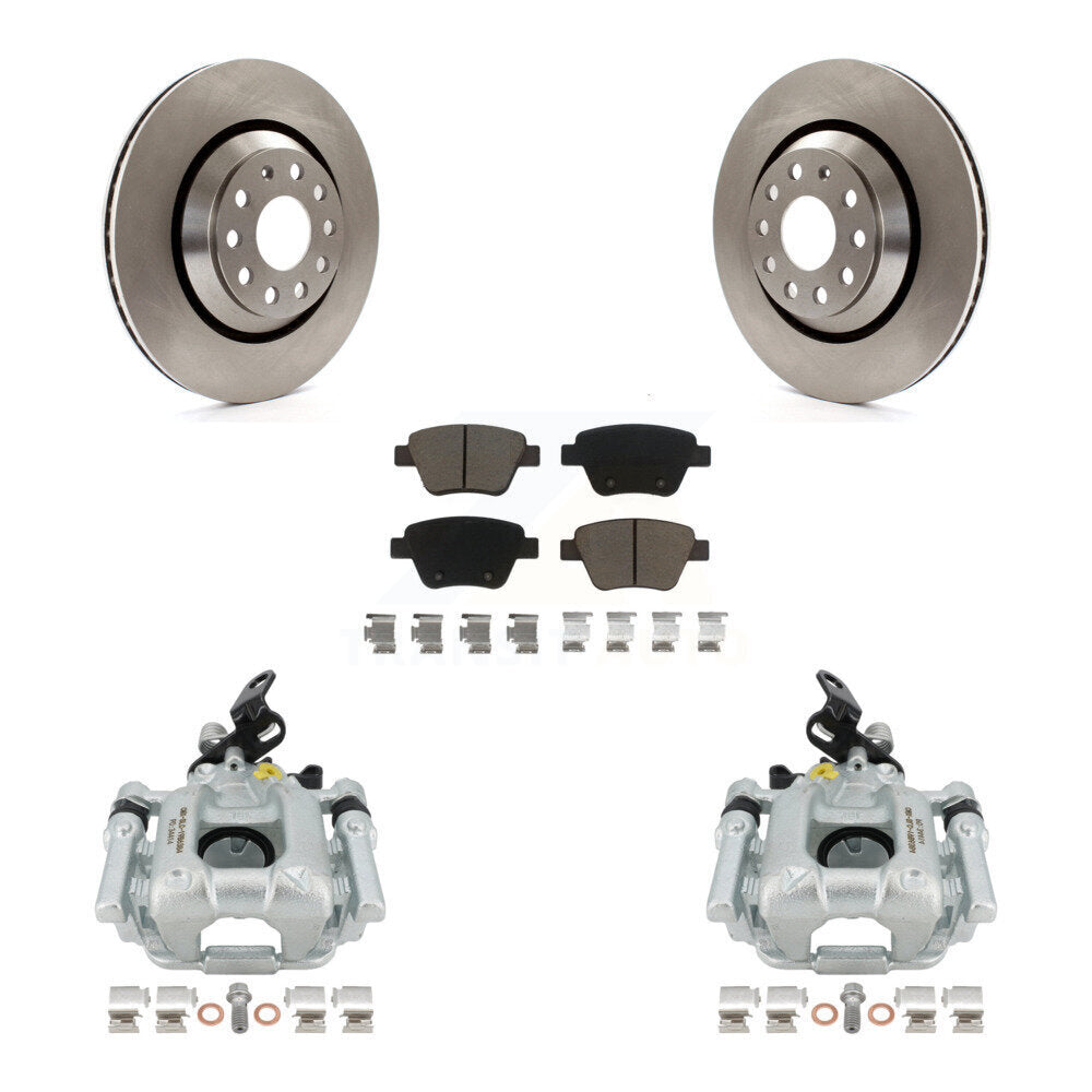 Kit de plaquettes en céramique pour étrier de frein à disque arrière, pour Volkswagen GTI Audi A3 Quattr