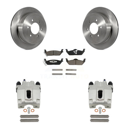 Kit de Rotor d'étrier de frein à disque arrière et de plaquettes en céramique, pour Ford F-150 Lincoln Mark L