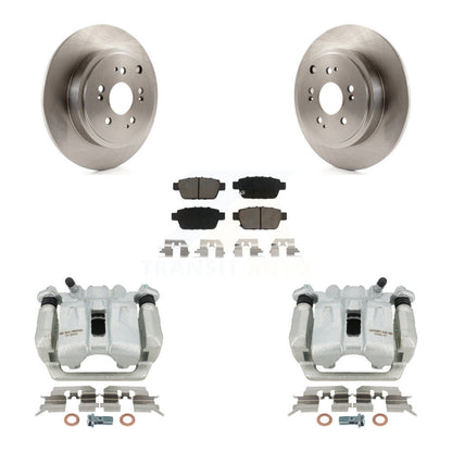 Rotors d'étrier de frein à disque arrière et kit de plaquettes en céramique pour Honda Ridgelin 2006-2014