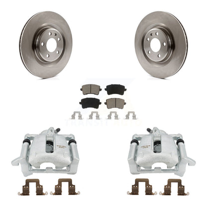 Kit de rotors d'étrier de frein à disque arrière et de plaquettes en céramique pour Audi A5 Quattro 2012