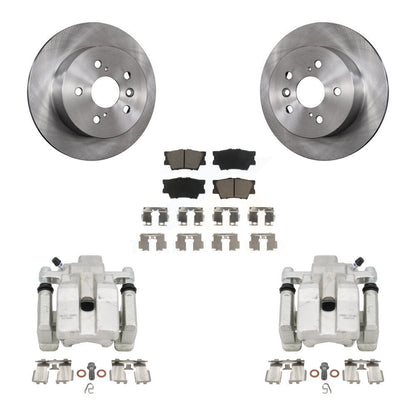 Kit de Rotor d'étrier de frein arrière et de plaquettes en céramique, pour Toyota Camry Lexus ES350 Avalo