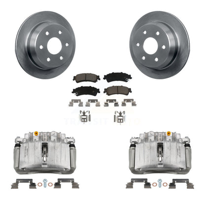 Rotors d'étrier de frein arrière et Kit de plaquettes en céramique pour Chevrolet Silverado 1500 Classi