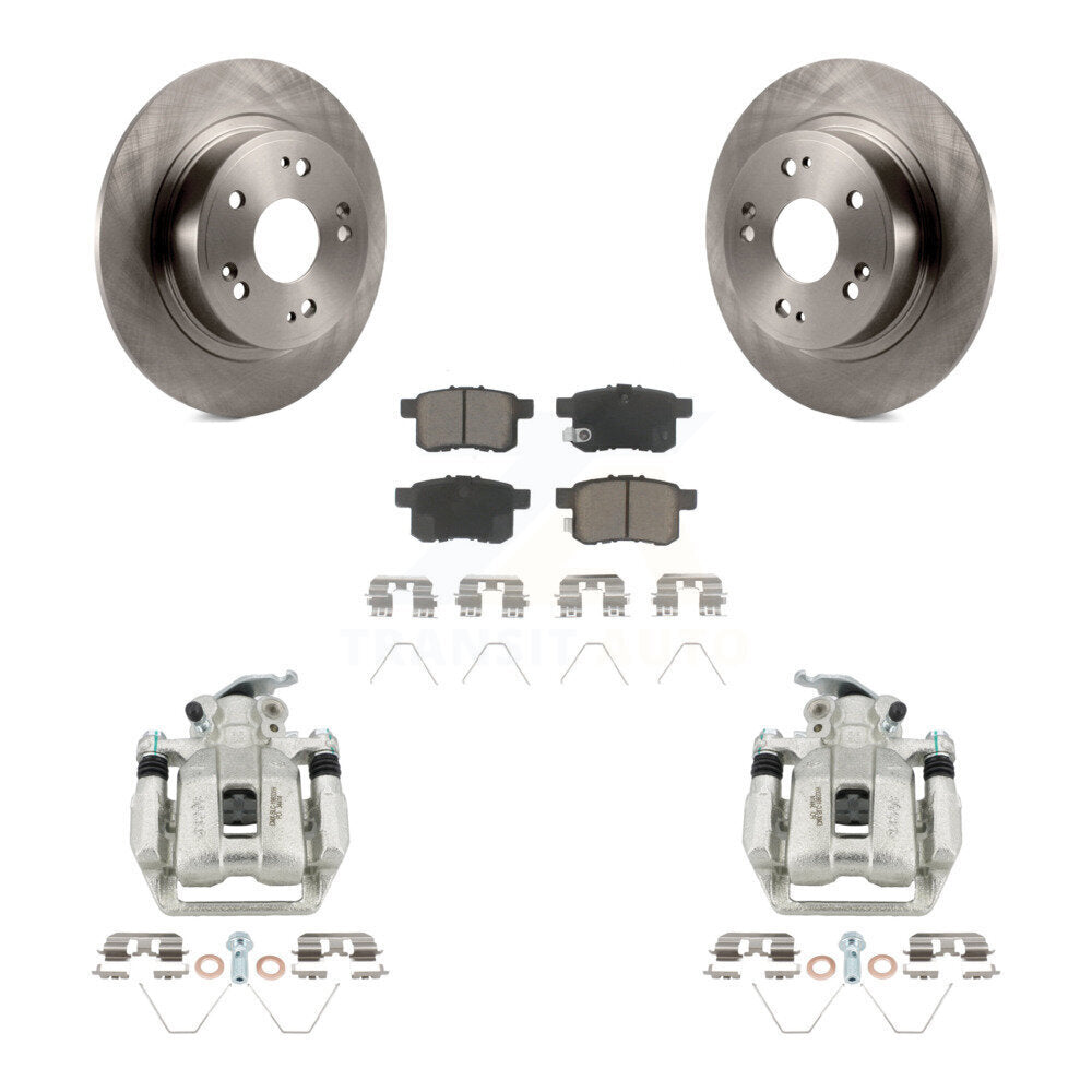 Kit de Rotors d'étrier de frein à disque arrière et de plaquettes en céramique pour Honda Accord Acura TSX