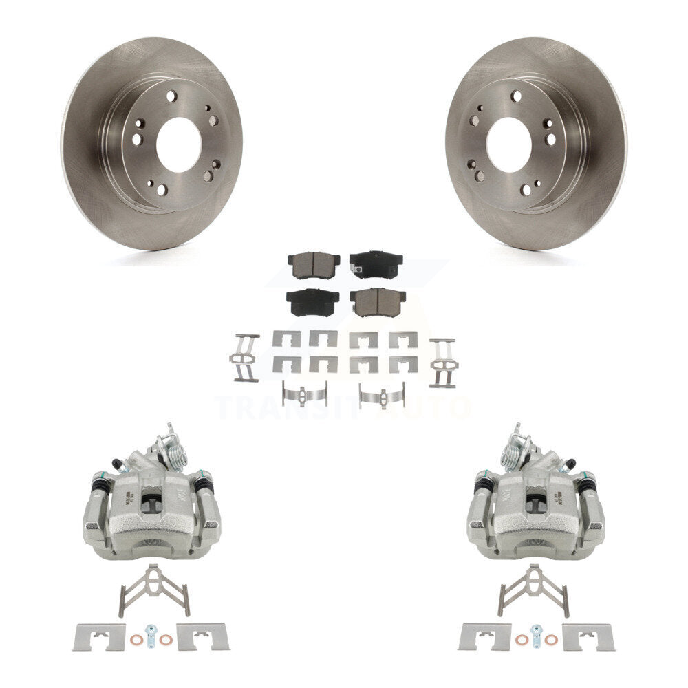 Kit de Rotors d'étrier de frein à disque arrière et de plaquettes en céramique pour Honda Accord Acura TSX