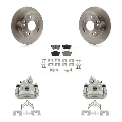 Kit de Rotors d'étrier de frein à disque arrière et de plaquettes en céramique pour Honda Accord Acura TSX