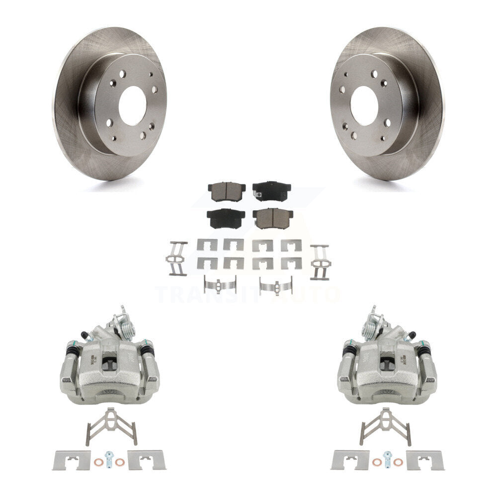 Rotors d'étrier de frein à disque arrière et Kit de plaquettes en céramique pour Honda Accord 2.3 1998 – 2002