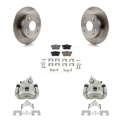 Rotors d'étrier de frein à disque arrière et Kit de plaquettes en céramique pour Honda Accord 2.3 1998 – 2002