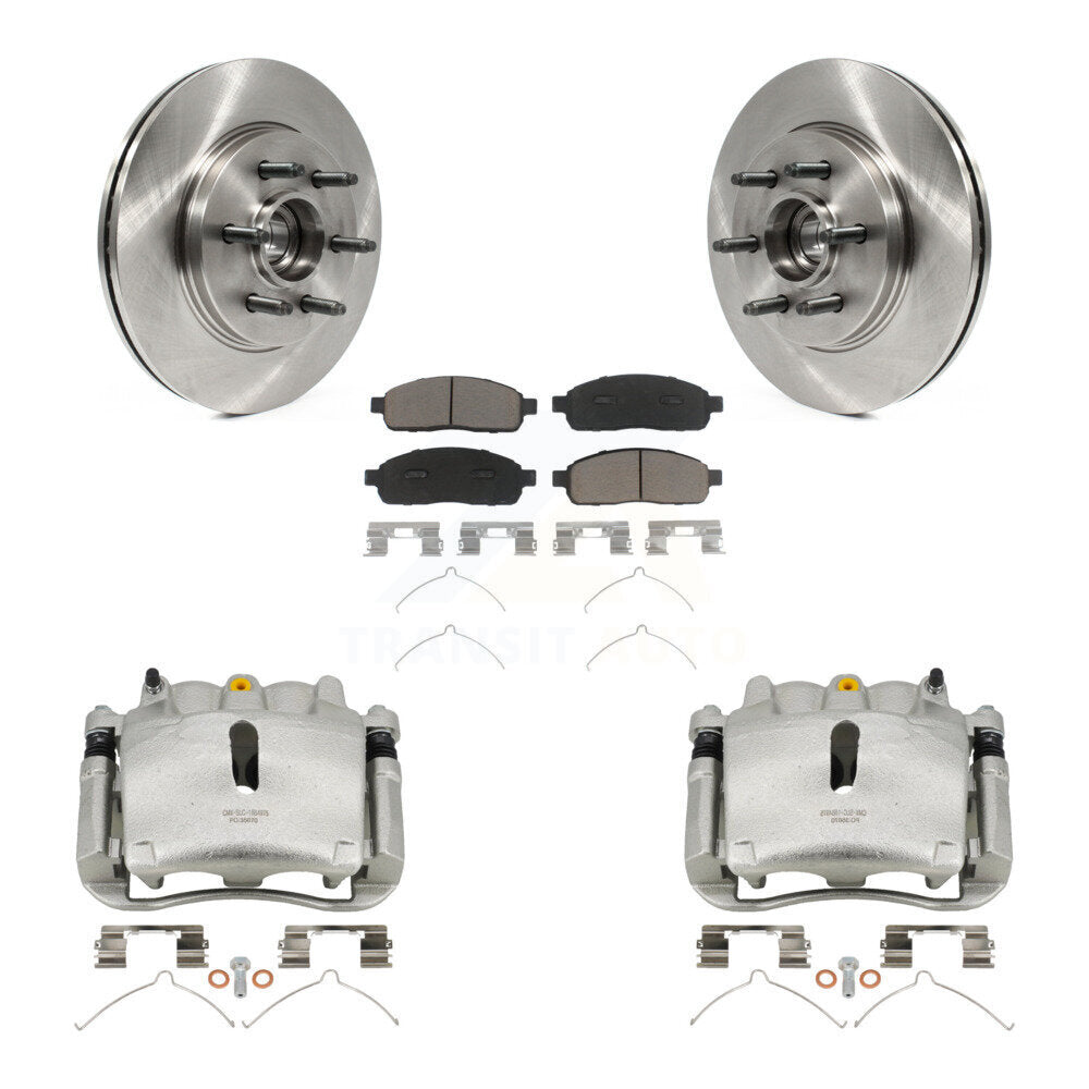 Kit de Rotor d'étrier de frein avant et de plaquettes en céramique, pour Ford F-150 Lincoln Mark LT RW