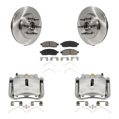 Kit de Rotor d'étrier de frein avant et de plaquettes en céramique, pour Ford F-150 Lincoln Mark LT RW