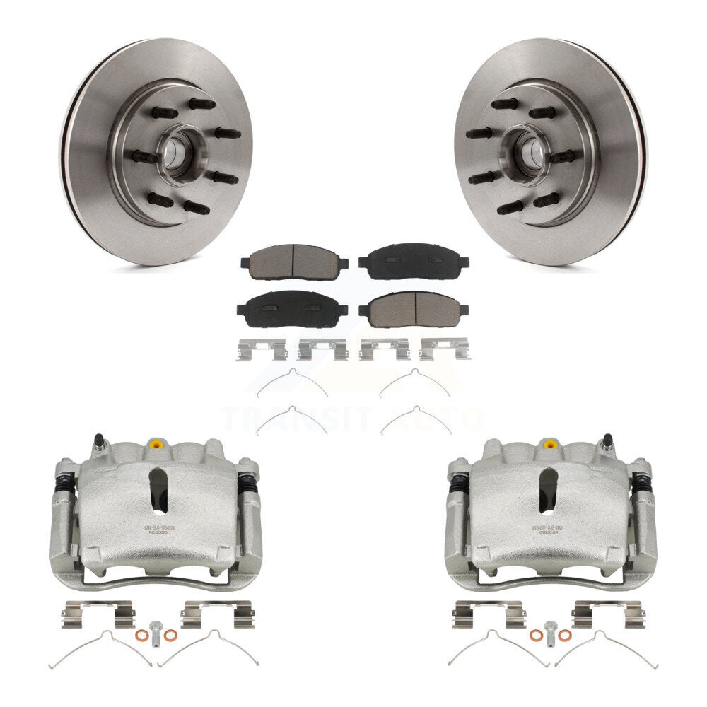 Kit de Rotor d'étrier de frein avant et de plaquettes en céramique, pour Ford F-150 Lincoln Mark LT RW