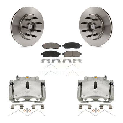 Kit de Rotor d'étrier de frein avant et de plaquettes en céramique, pour Ford F-150 Lincoln Mark LT RW