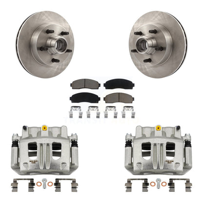 Rotors d'étrier de frein à disque avant et Kit de plaquettes en céramique pour Mazda B3000 B2300 B400