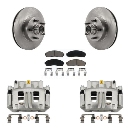 Rotor d'étrier de frein à disque avant et kit de plaquettes en céramique pour Ford Ranger RW 2010 – 2011