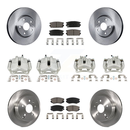 Kit de plaquettes en céramique pour Rotors d'étrier de frein avant et arrière (10 pièces) pour Chevrolet Equinox GM