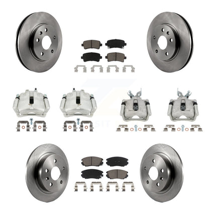 Kit de plaquettes en céramique pour Rotors d'étrier de frein à disque avant et arrière (10 pièces) pour Chevrolet Malib