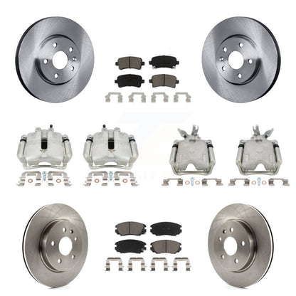 Kit de plaquettes en céramique pour Rotors d'étrier de frein à disque avant et arrière (10 pièces) pour Chevrolet Malib