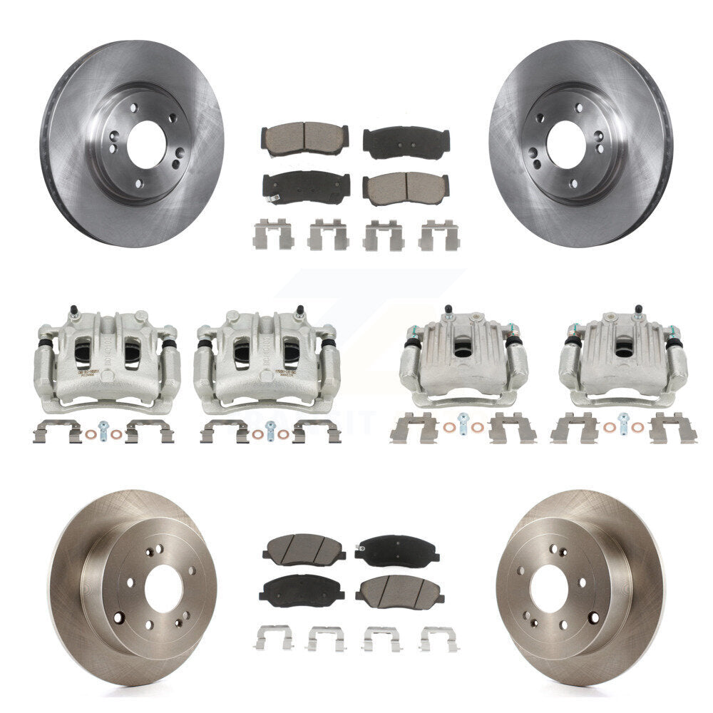 Kit de plaquettes en céramique pour étrier de frein avant et arrière, 10 pièces, pour Hyundai Santa F 07-09