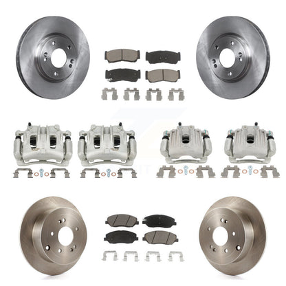 Kit de plaquettes en céramique pour étrier de frein avant et arrière, 10 pièces, pour Hyundai Santa F 07-09