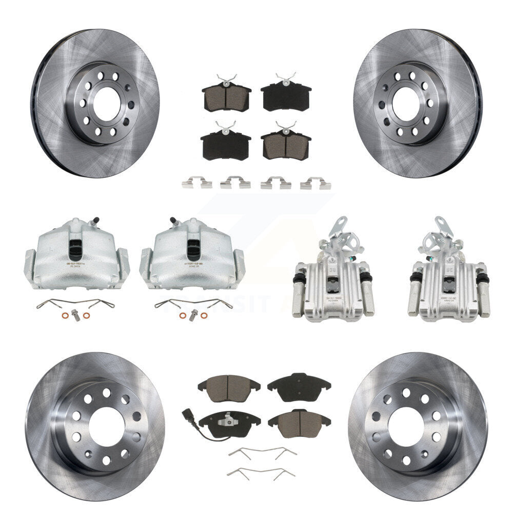 Kit de plaquettes en céramique pour étrier de frein à disque avant et arrière, 10 pièces, pour Volkswagen Beetl