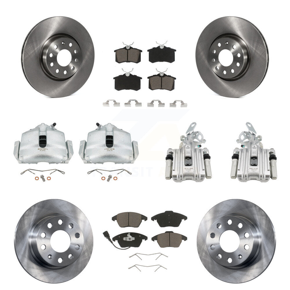Kit de plaquettes en céramique pour étrier de frein à disque avant et arrière, 10 pièces, pour Volkswagen Beetl