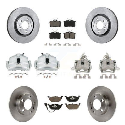 Kit de plaquettes en céramique pour Rotors d'étrier de frein avant et arrière (10 pièces) pour Volkswagen Jetta 2.0