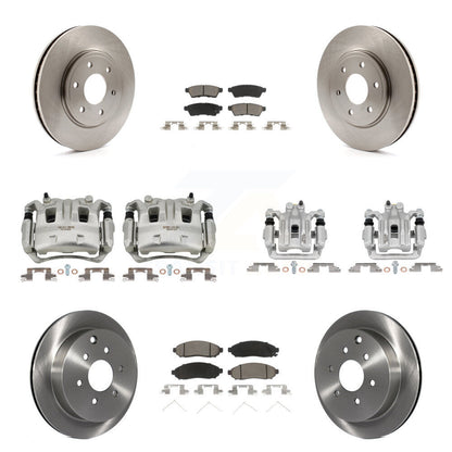 Kit de plaquettes en céramique pour Rotor d'étrier de frein avant et arrière (10 pièces) pour Nissan Frontier Suzuk