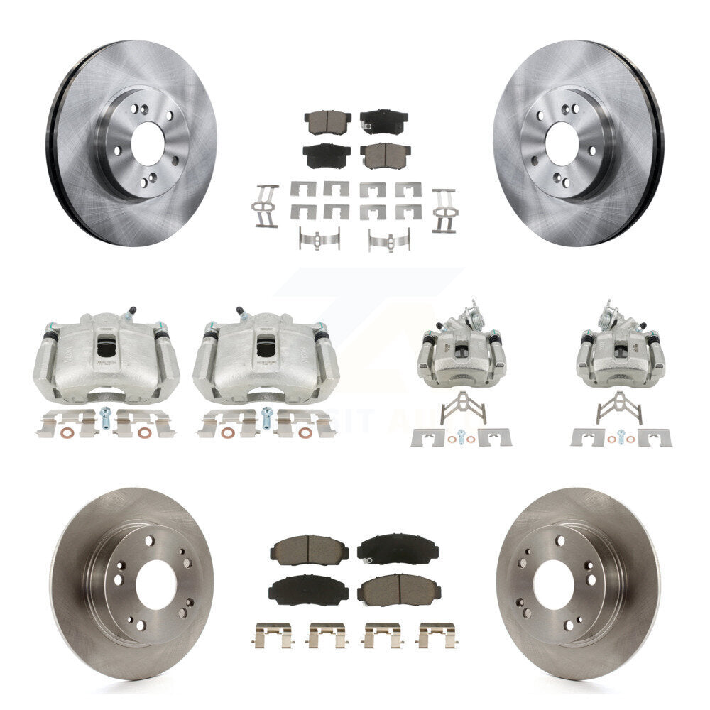 Kit de plaquettes en céramique pour étrier de frein avant et arrière, 10 pièces, pour Honda Accord Acura TS