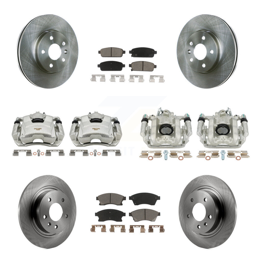Kit de plaquettes en céramique pour étrier de frein avant et arrière, 10 pièces, pour Chevrolet Cruze LT/LT